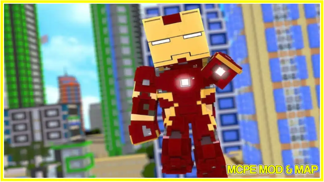 Play Iron Man Mod Minecraft as an online game Iron Man Mod Minecraft with UptoPlay