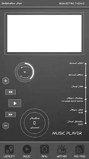 Play Iron retro klwp theme