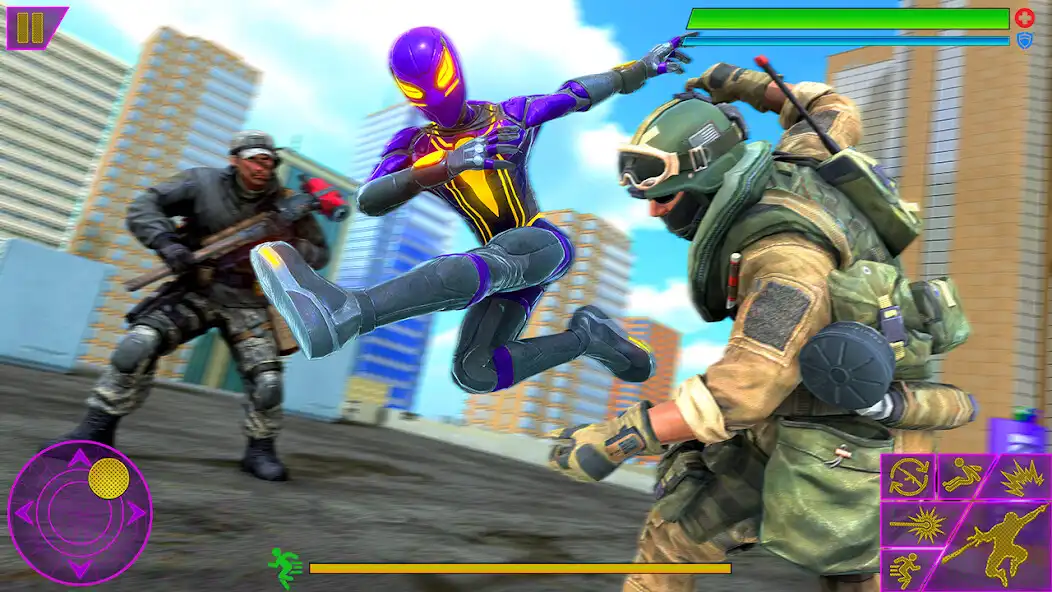 Play Iron Rope Hero Spider Sim Game  and enjoy Iron Rope Hero Spider Sim Game with UptoPlay