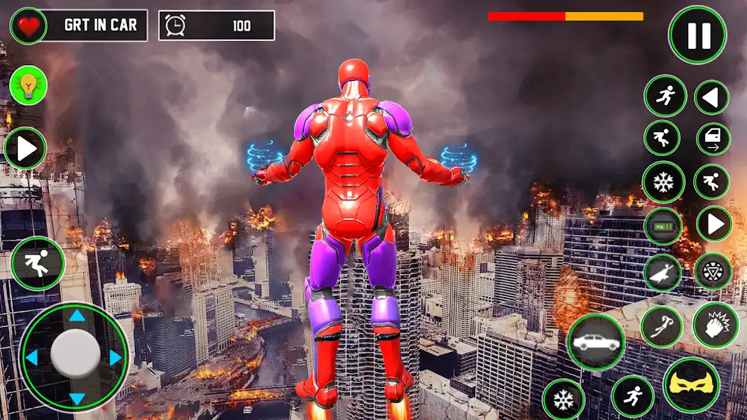 Play Iron Rope Hero: Vice Town Game as an online game Iron Rope Hero: Vice Town Game with UptoPlay