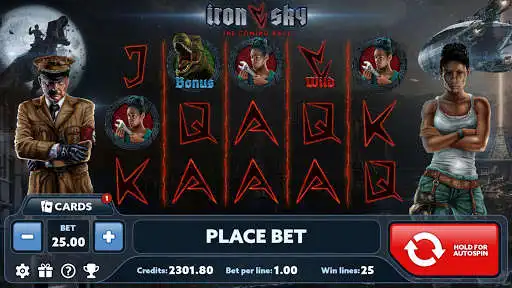 Play Iron Sky: The Coming Race - SLOTS as an online game Iron Sky: The Coming Race - SLOTS with UptoPlay