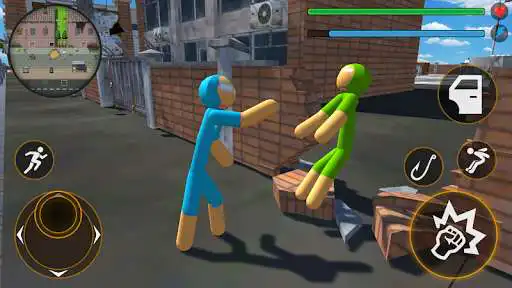 Play Iron Stickman Hero Rope Crime Vegas Mafia as an online game Iron Stickman Hero Rope Crime Vegas Mafia with UptoPlay