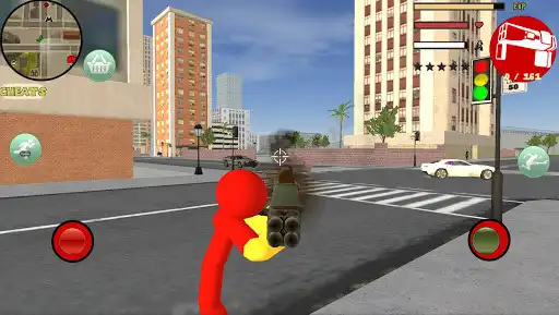 Play Iron Stickman Rope Hero Gangstar Crime as an online game Iron Stickman Rope Hero Gangstar Crime with UptoPlay