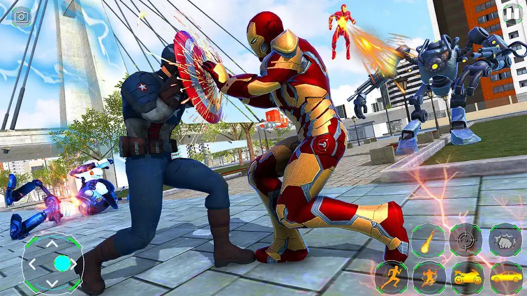 Play Iron Super Hero Crime War game  and enjoy Iron Super Hero Crime War game with UptoPlay