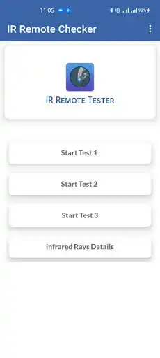 Play IR Remote Tester : Check Infrared Remote Control  and enjoy IR Remote Tester : Check Infrared Remote Control with UptoPlay