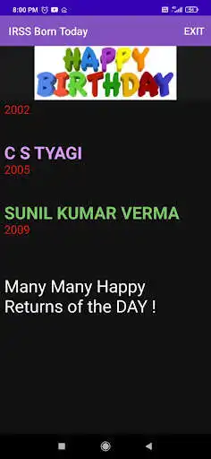 Play IRSS Born Today  and enjoy IRSS Born Today with UptoPlay
