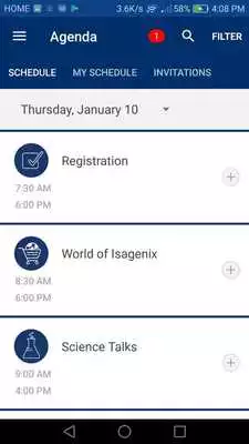 Play Isagenix Events