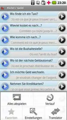 Play iSayHello German - French free
