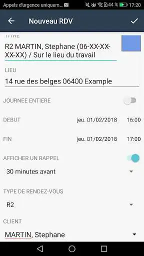 Play iSCalendar as an online game iSCalendar with UptoPlay