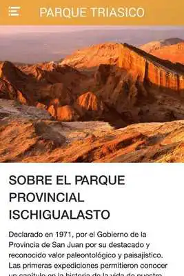 Play Ischigualasto App
