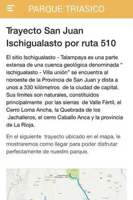 Play Ischigualasto App