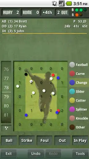 Play iScore Baseball/Softball as an online game iScore Baseball/Softball with UptoPlay