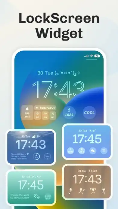 Play iScreen - Widgets  Themes  and enjoy iScreen - Widgets  Themes with UptoPlay
