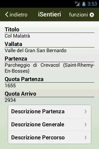 Play iSentieri Valpelline as an online game iSentieri Valpelline with UptoPlay