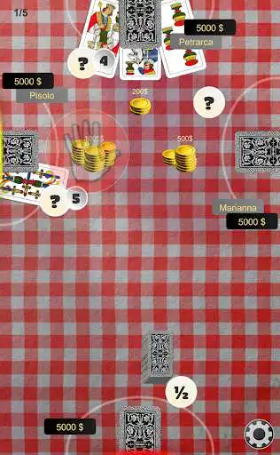 Play iSettemezzo as an online game iSettemezzo with UptoPlay