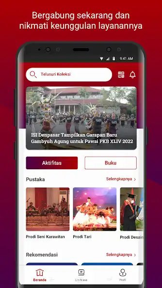 Play ISI Denpasar Digital Library as an online game ISI Denpasar Digital Library with UptoPlay