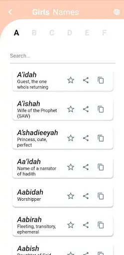 Play Islamic Baby Names With Meaning as an online game Islamic Baby Names With Meaning with UptoPlay