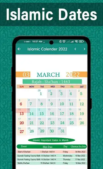 Play Islamic Calendar 2022 Hijri  and enjoy Islamic Calendar 2022 Hijri with UptoPlay