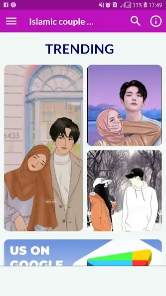 Play Islamic couple wallpapers HD  and enjoy Islamic couple wallpapers HD with UptoPlay