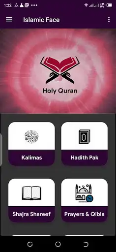 Play Islamic Face -Offline Quran, Prayers timing, Qibla  and enjoy Islamic Face -Offline Quran, Prayers timing, Qibla with UptoPlay