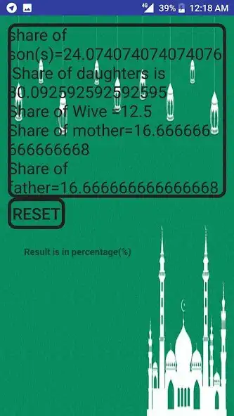 Play Islamic Inheritance Calculator  and enjoy Islamic Inheritance Calculator with UptoPlay