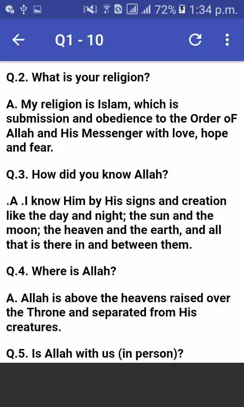 Play Islamic monotheism