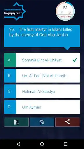 Play Islamic Quiz Prophet Muahmmad  and enjoy Islamic Quiz Prophet Muahmmad with UptoPlay
