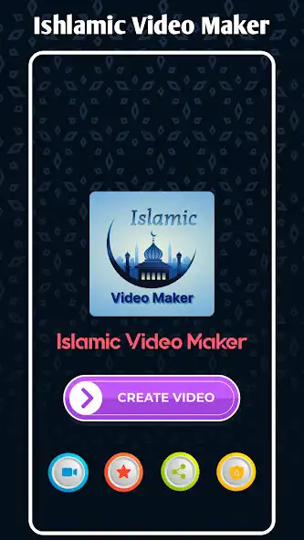 Play Islamic Status Video Maker  and enjoy Islamic Status Video Maker with UptoPlay
