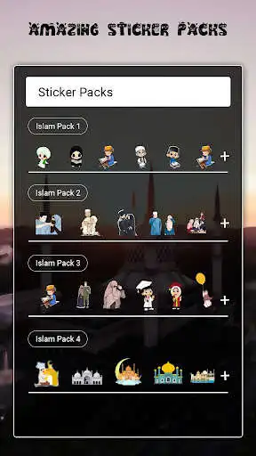 Play Islamic sticker for Whatsapp - Muslim Greetings  and enjoy Islamic sticker for Whatsapp - Muslim Greetings with UptoPlay