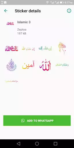 Play Islamic Stickers