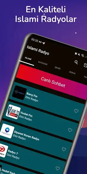 Play islami Radyo  Dini Radyolar  and enjoy islami Radyo  Dini Radyolar with UptoPlay