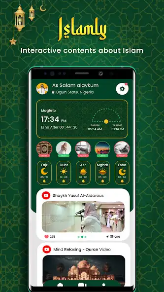 Play Islamly: Azan Qibla Quran Dua  and enjoy Islamly: Azan Qibla Quran Dua with UptoPlay