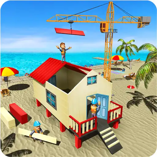 Play Island Beach Hut Construction APK Play Island Beach Hut Construction APK