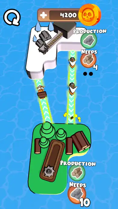 Play Island Connect as an online game Island Connect with UptoPlay