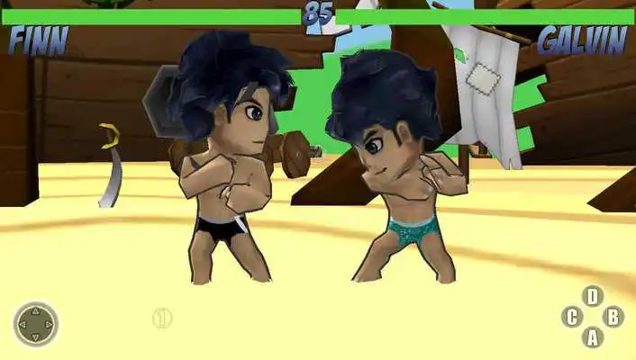 Play Island Fighters Wrestling War