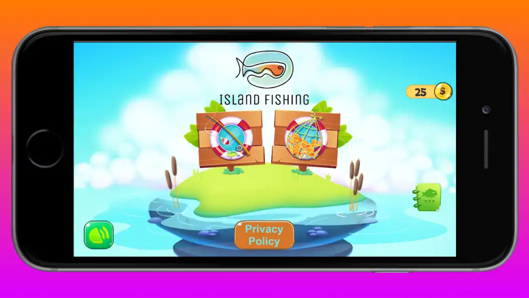 Play Island Fishing as an online game Island Fishing with UptoPlay