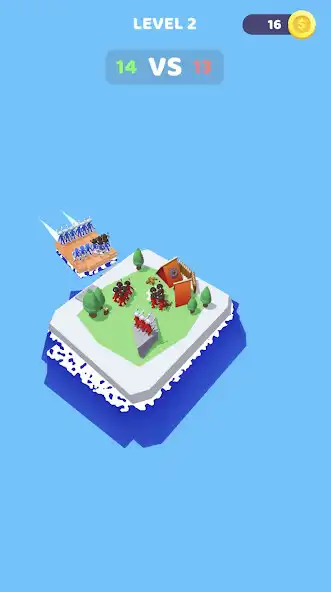 Play Island Merge War as an online game Island Merge War with UptoPlay