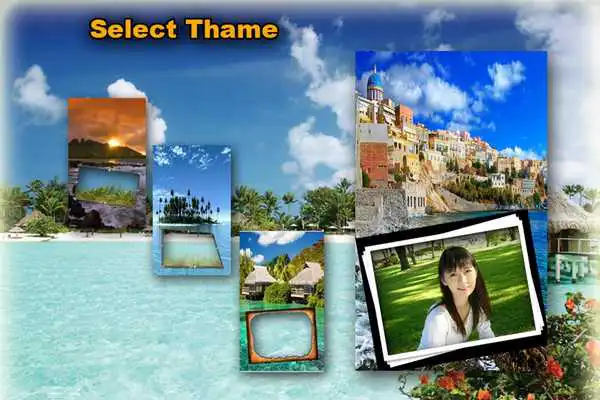 Play Island Photo Frame