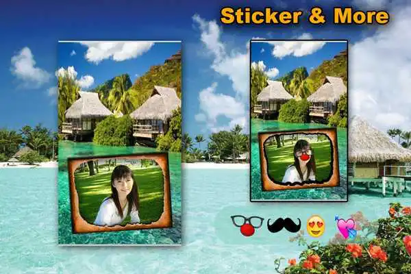Play Island Photo Frame