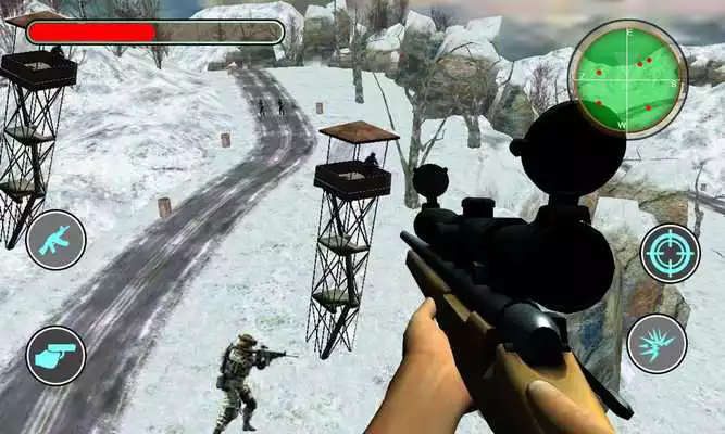 Play Island Sniper War Fire Defense