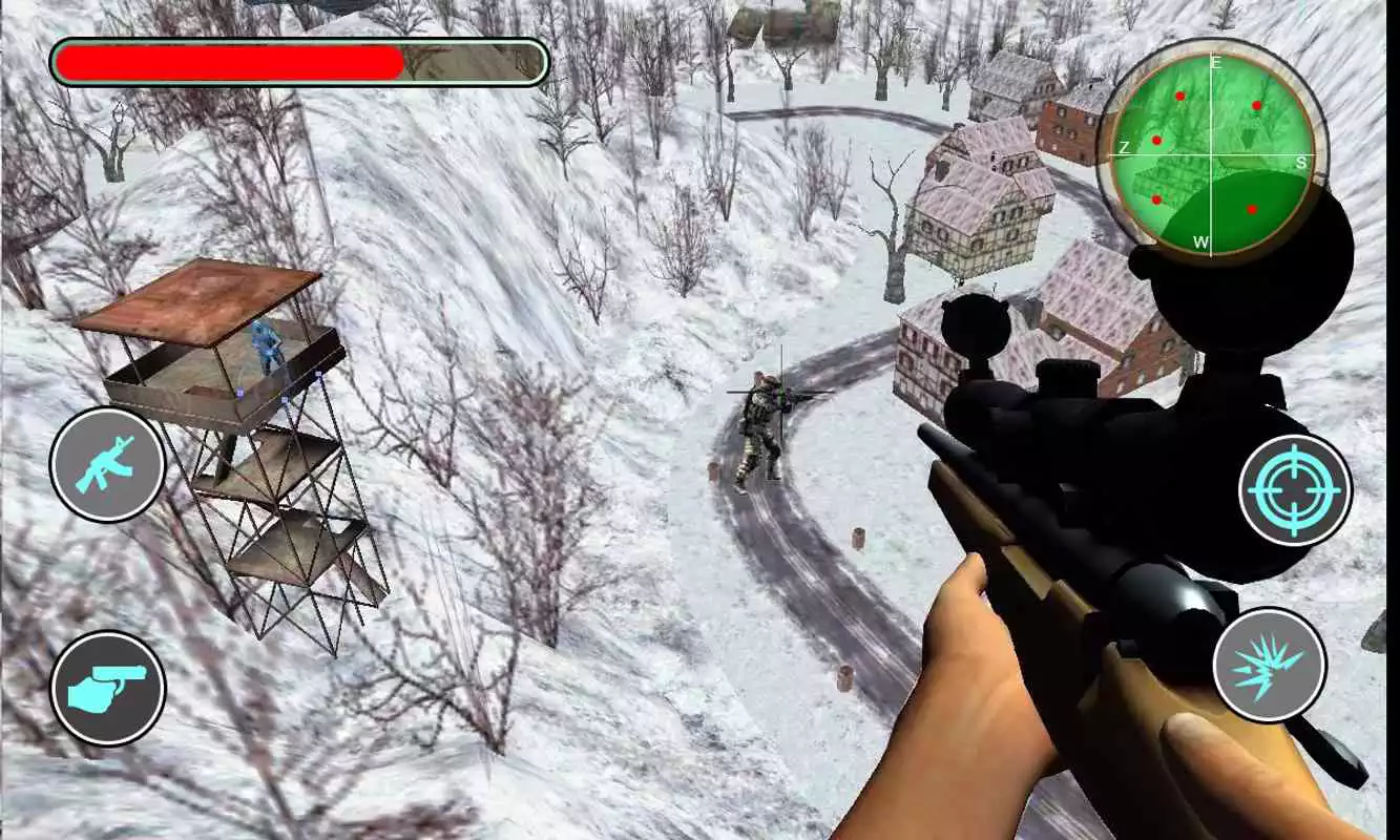 Play Island Sniper War Fire Defense