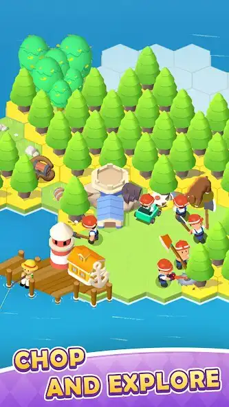 Play Isle Pioneer: Idle Lumber Chop  and enjoy Isle Pioneer: Idle Lumber Chop with UptoPlay