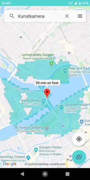 Play Isochrone Map  and enjoy Isochrone Map with UptoPlay
