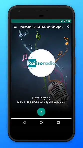 Play IsoRadio 103.3 FM App Italia  and enjoy IsoRadio 103.3 FM App Italia with UptoPlay