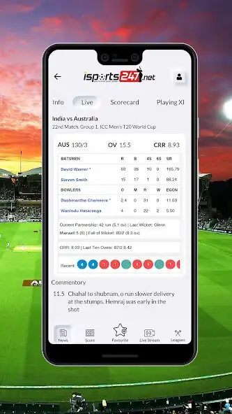 Play iSports247 Live Score  News as an online game iSports247 Live Score  News with UptoPlay