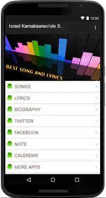 Play Israel Kamakawiwo SongLyrics