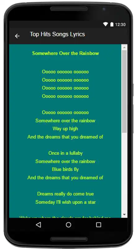 Play Israel Kamakawiwo SongLyrics