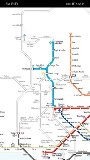 Play ISTANBUL METRO TRAM MAP as an online game ISTANBUL METRO TRAM MAP with UptoPlay