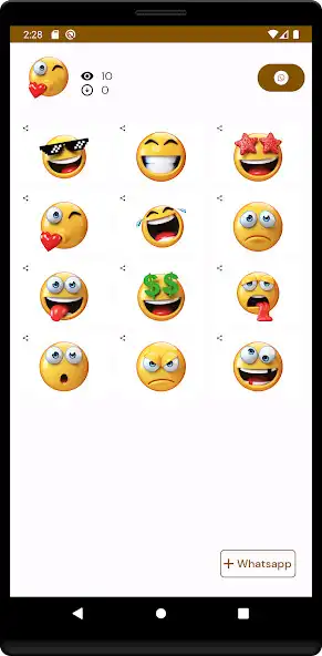 Play IStick - Emojis Stickers 2023  and enjoy IStick - Emojis Stickers 2023 with UptoPlay
