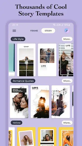 Play iStories: Insta Story Maker  and enjoy iStories: Insta Story Maker with UptoPlay